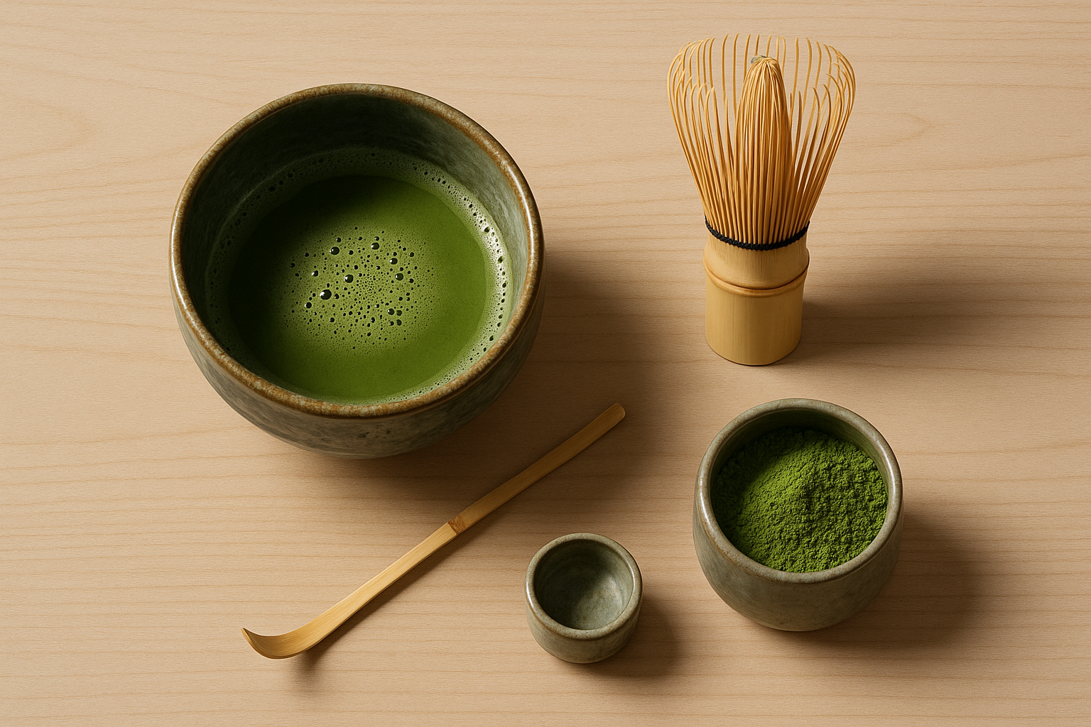 茶道具・抹茶 (Tea Ceremony & Matcha)