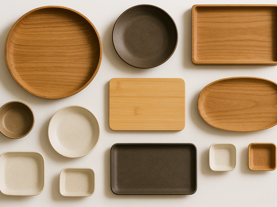 トレー・お盆 (Trays & Serving)