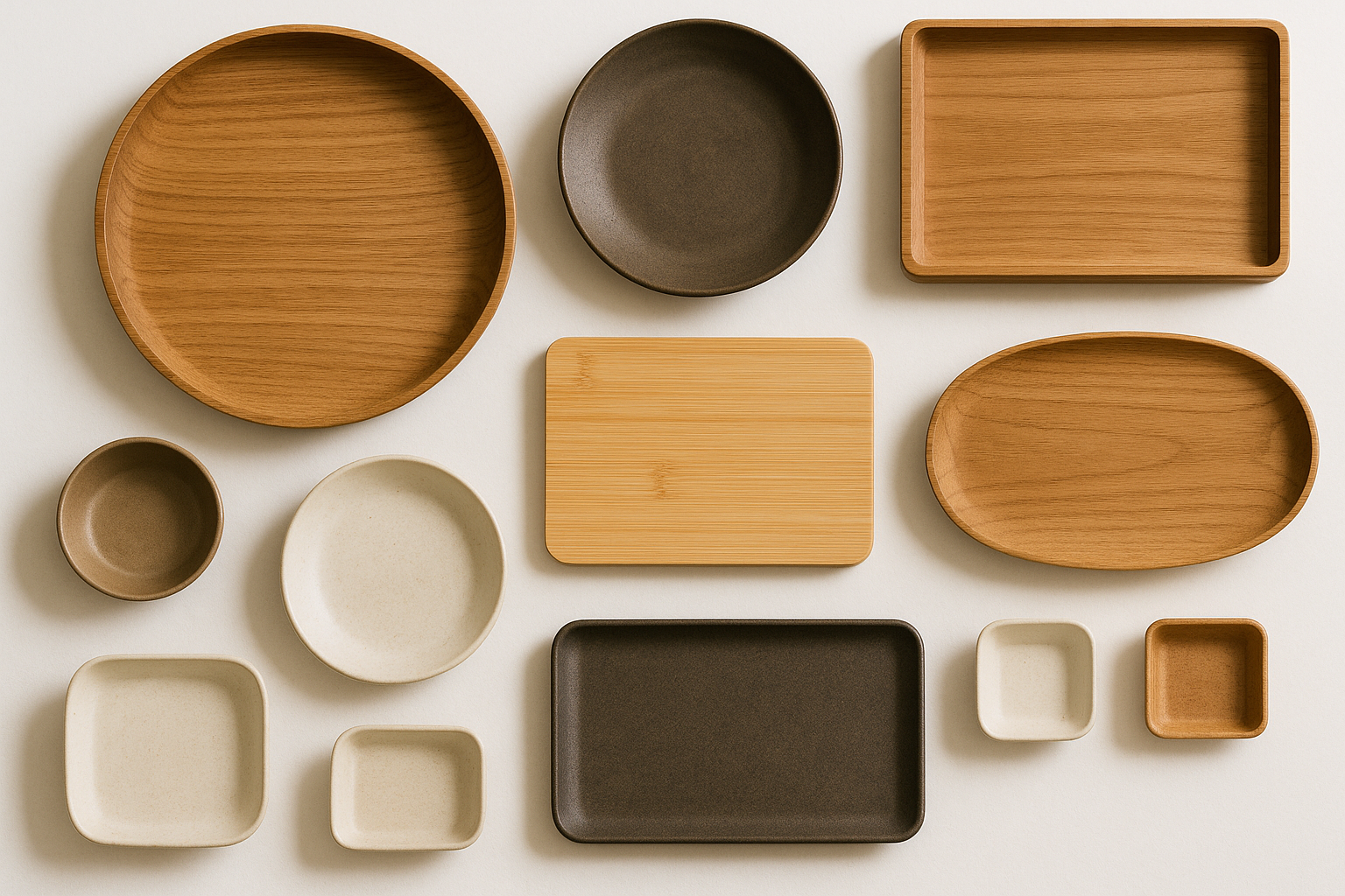 トレー・お盆 (Trays & Serving)