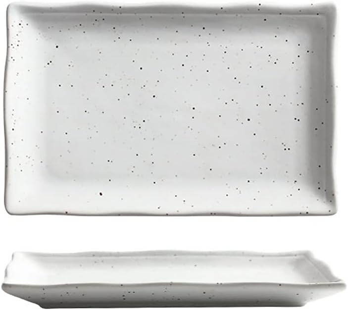 長角皿 陶器 お皿セット すし 焼き物皿 魚 皿 刺身皿 焼き魚皿 寿司皿 長皿 魚料理 和食 揚げ物 お茶 ソース入 薬味壺 長方形 プレート 食器 レストラン 居酒屋 和風 磁器 おしゃれ HEKOUP