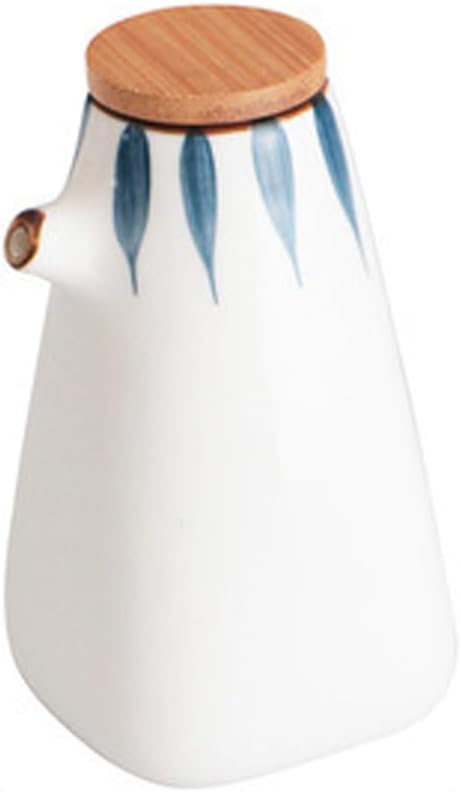 MIYUNO 醤油差し 陶器 醤油 ソース 調味料入れ しょうゆ差し おしゃれ 陶器製 和風 ドレッシング ボトル 調味料ポット 和食器 料理 酢 油入れ オイル容器 料理用 サラダ 高温耐性 漏れ防止 220ml 食卓用 刺身 ラーメン プレゼント カラー4