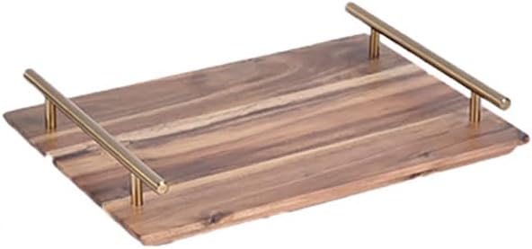 MIYUNO トレー 木製 茶席 天然木 お盆 おぼん 長方形 トレイ 小物入れ 茶道具 茶托 おしゃれ 盛器 小物入れ 茶道具 お皿 小皿 豆皿 胡桃色 カフェトレー ティー 中国茶器 急須置き 食卓 和食 洋食 和室 洋室 洋風 和風 お洒落 おしゃれ MUT