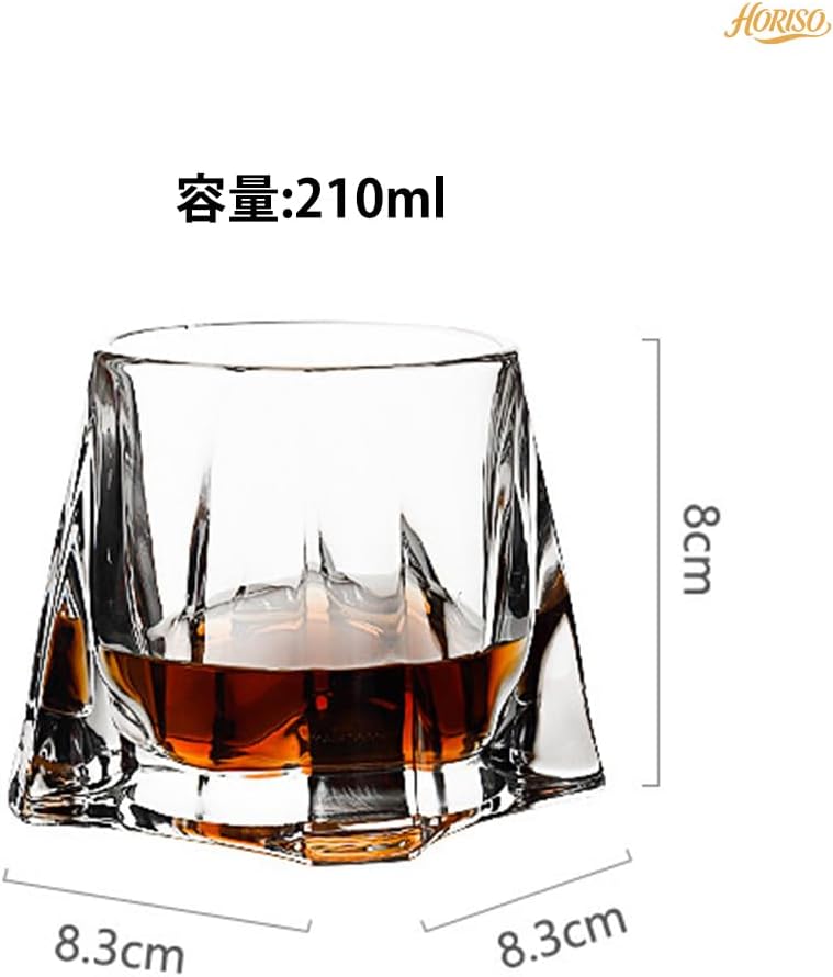 ガラス ウイスキーグラス コップ 透明 おしゃれ 日本酒 ウイスキー 焼酎 カクテル対応 来客用 日常使い シンプル プレゼント ギフトにも最適