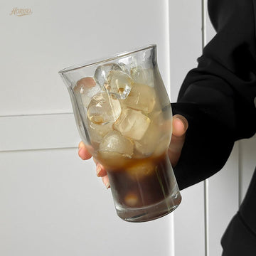 グラス ガラス おしゃれ コップ 透明コカップ 耐熱 耐冷 ティー コーヒー ミルク 酒グラス お祝い プレゼント 食洗機対応 贈り物