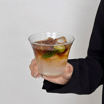 グラス おしゃれ ガラス カップ シンプル ティー オシャレ コーヒーコ透明コップ 耐熱 耐冷 プレゼント 酒グラス 食洗機対応 贈り物 お祝い