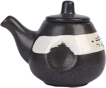 MIYUNO 醤油差し 陶器 醤油 陶器製 しょうゆ差し 和風 ソース 調味料入れ おしゃれ ドレッシング ボトル 調味料ポット 和食器 料理 酢 油入れ オイル容器 料理用 サラダ 高温耐性 漏れ防止 200ml 食卓用 刺身 ラーメン プレゼント カラー7