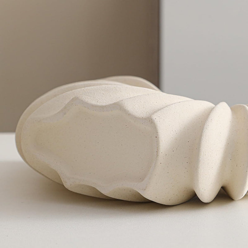 フラワーベース 花瓶 陶器 白 大きい flower vase 割れない 一輪挿し インテリア 花器 シンプル おしゃれ 生け花 造花 ドライフラワー 北欧 飾り インテリア飾り ins ギフト プレゼント ホワイト 高さ21.5cm HP02