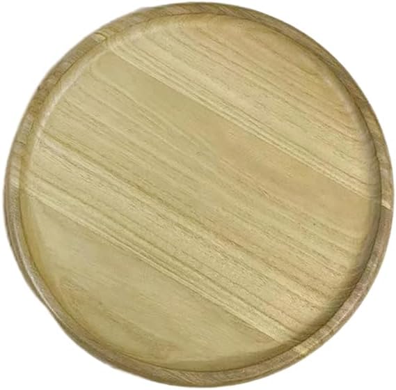 MIYUNO トレー 木製 茶席 お盆 おぼん 丸型 トレイ 小物入れ 茶道具 茶托 盛器 お皿 小皿 豆皿 カフェ ティー 急須置き 急須受台 便利 家庭用 業務用 プレゼント おしゃれ TONMYU