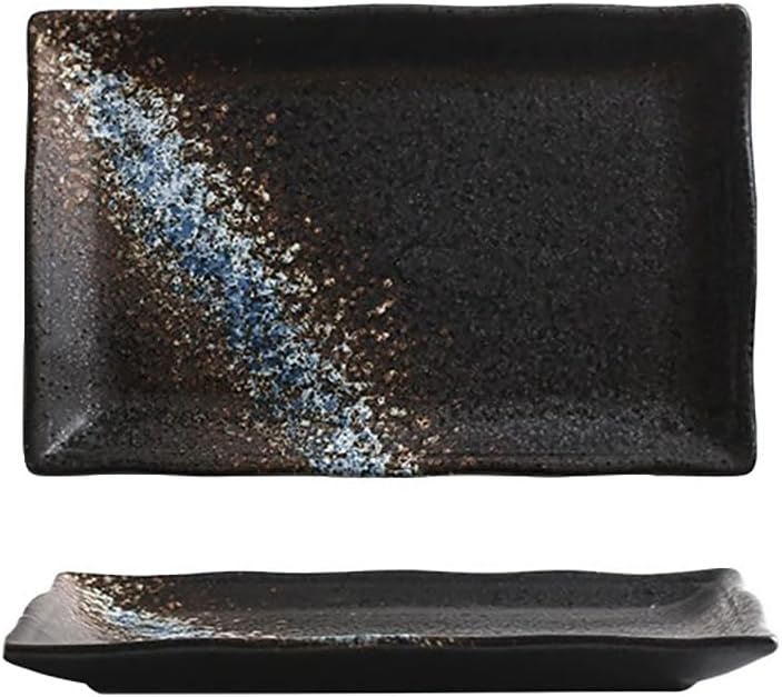 長角皿 陶器 お皿セット すし 焼き物皿 魚 皿 刺身皿 焼き魚皿 寿司皿 長皿 魚料理 和食 揚げ物 お茶 ソース入 薬味壺 長方形 プレート 食器 レストラン 居酒屋 和風 磁器 おしゃれ HEKOUP