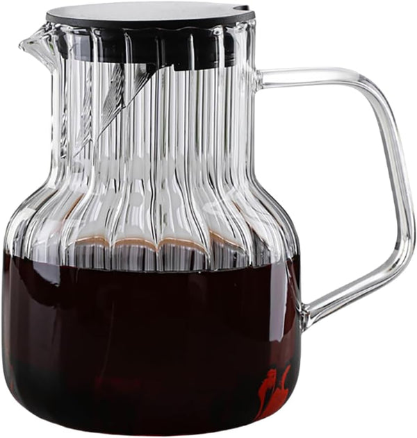 コーヒーサーバー ドリッパー コーヒードリッパー 耐熱ガラス 700ml 1000ml ポットの蓋付き 2~10人用 器具 コーヒーサーバーセット ハンドドリップ コーヒーカラフェ コーヒーサーバー 喫茶店 おしゃれ