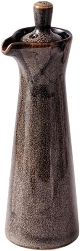 MIYUNO 陶器 醤油 醤油差し 陶器製 和食器 和風 ソース 調味料入れ しょうゆ差し おしゃれ ドレッシング ボトル 調味料ポット 料理 酢 油入れ オイル容器 料理用 サラダ 高温耐性 漏れ防止 120ml 食卓用 刺身 ラーメン プレゼント ブルー