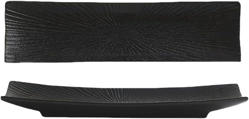 長角皿 2枚セット 29.7×8cm お皿セット すし 焼き物皿 魚 皿 刺身皿 焼き魚皿 寿司皿 長皿 長方形 プレート 食器 レストラン 居酒屋 和風 おしゃれ