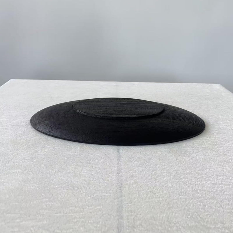 MIYUNO トレー 木製 茶席 お盆 おぼん 丸型 楕円 トレイ 小物入れ 茶道具 茶托 盛器 お皿 小皿 豆皿 カフェ ティー 急須置き 急須受台 便利 家庭用 業務用 プレゼント おしゃれ TASHTYU