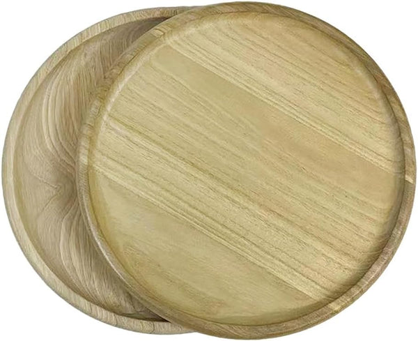 MIYUNO トレー 木製 茶席 お盆 おぼん 丸型 トレイ 小物入れ 茶道具 茶托 盛器 お皿 小皿 豆皿 カフェ ティー 急須置き 急須受台 便利 家庭用 業務用 プレゼント おしゃれ TONMYU