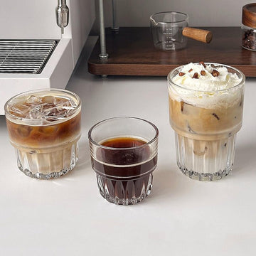 グラス カップ プレゼント おしゃれ ガラス ティー シンプル コーヒーコ透明コップ 酒グラス 耐熱 耐冷 贈り物 お祝い 食洗機対応