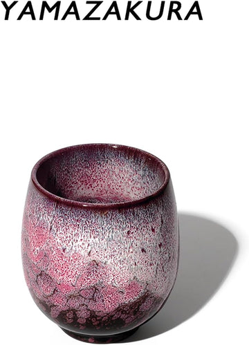 湯呑 山桜 2点セット 湯呑み 湯のみ 桜 直径7.5×高さ8.0cm 磁器 桜 断熱 ピンク 桃色 170ml おしゃれ 食器 和風 優雅 お茶 高級 さび お祝い プレゼント おすすめ