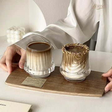 グラス カップ おしゃれ ガラス オシャレ コーヒーコ透明コップ ティー オシャレ 酒グラス 耐熱 耐冷 食洗機対応 プレゼント 贈り物 お祝い