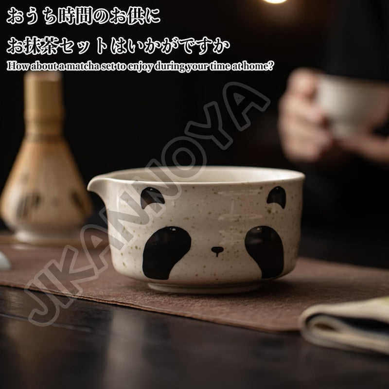 MIYUNO 抹茶茶碗 茶道具 抹茶セット お点前セット セット 道具 初心者 自宅用 matcha set 茶道 茶器 抹茶スターター おうち時間グッズ お手入れも簡単 持ち運び アウトドア 母の日 父の日 誕生日 贈り物 人気 おしゃれ かわいい 猫柄 500ml CJ101