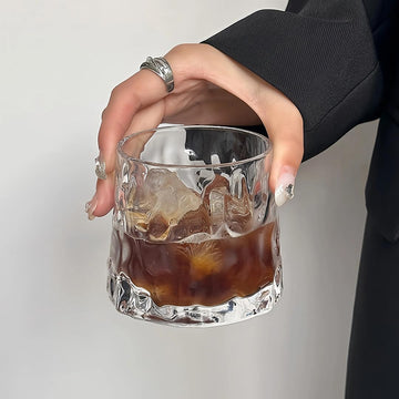 グラス 透明コップ コカップ おしゃれ ガラス 酒グラス コーヒー ティー ミルク 耐熱 耐冷 食洗機対応 オシャレ お祝い プレゼント 贈り物