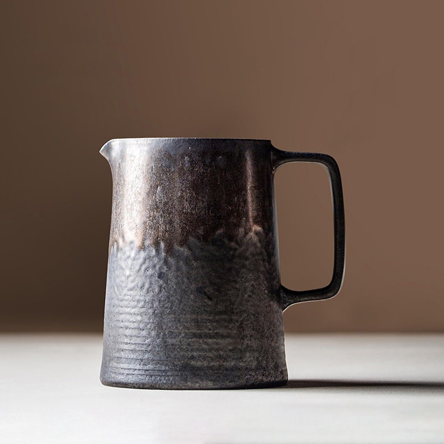 コーヒードリッパー コーヒーサーバーセット 450ml 復古 陶磁器製 ハンドドリップセット コーヒーサーバー ドリッパー 電子レンジ·食洗機対応 コーヒー用品 洗いやすい 多用途 家用 喫茶店 プレゼント おしゃれ 1~4杯用 鎏金