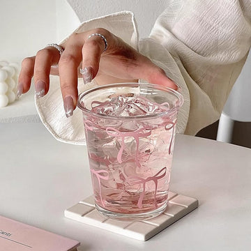 グラス おしゃれ 透明コカップ オシャレ ガラス コップ コーヒー ティー ミルク 酒グラス 耐熱 耐冷 食洗機対応 お祝い プレゼント 贈り物