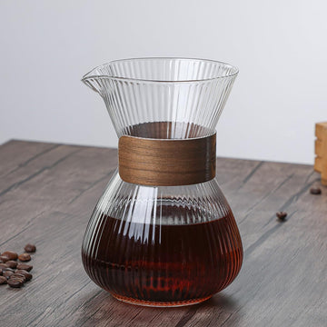 コーヒーサーバー 割れない ドリップコーヒーサーバー 大容量 コーヒードリッパー 耐熱ガラス 400ml 高ホウ素シリカガラス材料 ペーパーコーヒーフィルター不要 器具 コーヒーサーバーセット ハンドドリップ コーヒーカラフェ コーヒーサーバー 喫茶店 おしゃれ
