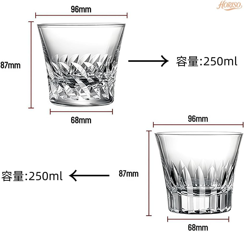 ガラス ウイスキーグラス コカップ 透明コップ おしゃれ 日本酒 ウイスキー 焼酎 カクテル対応 シンプル 来客用 日常使い ギフトにも最適 プレゼント