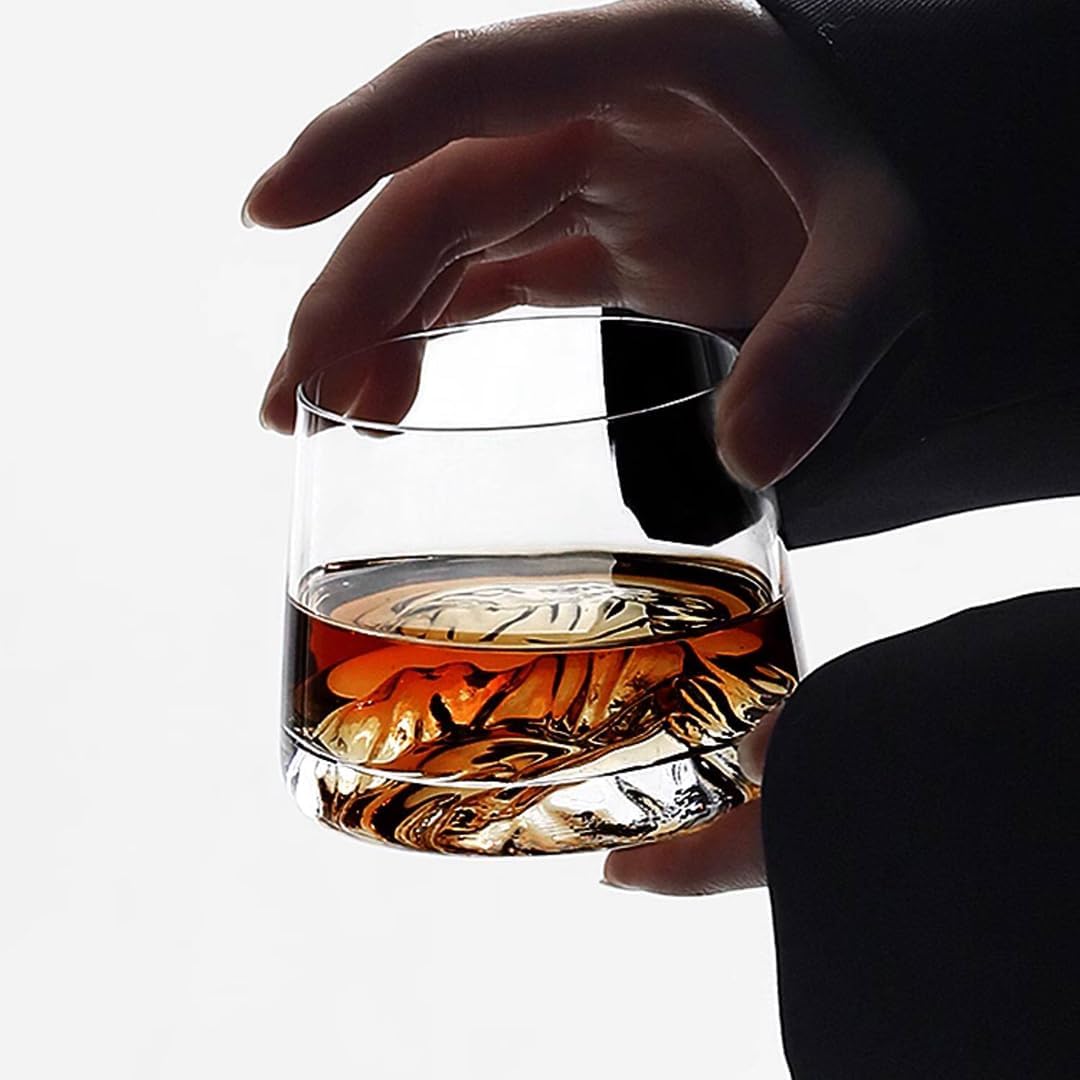 ガラス ウイスキーグラス おしゃれ 透明コップ ウイスキー 日本酒 焼酎 カクテル対応 シンプル 日常使い 来客用 プレゼント ギフトにも最適