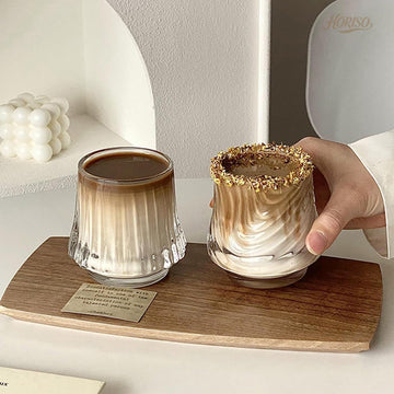 グラス カップ おしゃれ ガラス オシャレ コーヒーコ透明コップ ティー オシャレ 酒グラス 耐熱 耐冷 食洗機対応 プレゼント 贈り物 お祝い