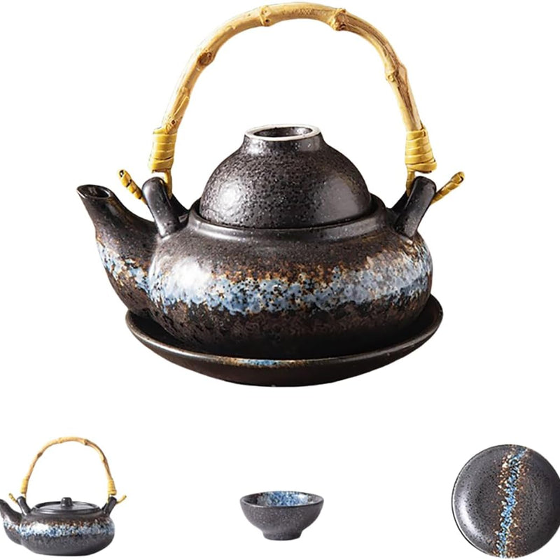 土瓶蒸し 陶器 急須 湯呑み 皿 セット 料亭 旅館 和食器 飲食店 業務用 器 食器 柄 おしゃれ