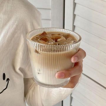 グラス おしゃれ ガラス カップ コーヒーコ透明コップ プレゼント 耐熱 耐冷 酒グラス ティー シンプル 食洗機対応 お祝い 贈り物