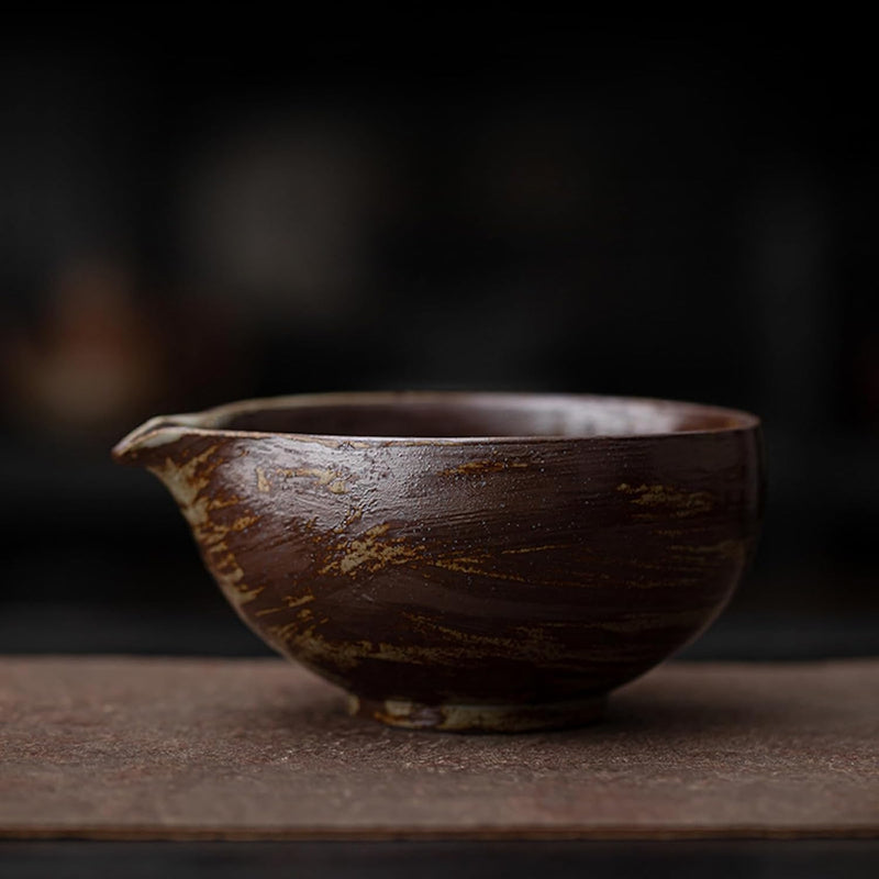 MIYUNO 抹茶セット 茶道具 初心者 自宅用 お点前セット 4点セット 陶器 抹茶茶碗 茶杓 茶筅 茶せん 百本立 茶筅立て くせ直し お手入れも簡単 母の日 父の日 誕生日 贈り物 おしゃれ ブラック 330ml