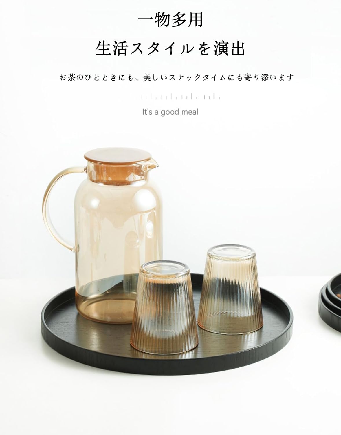 MIYUNOトレー 木製 茶席 お盆 丸型 トレイ ガラス 小物入れ 茶道具 茶托 おしゃれ 盛器 ガラス皿 小物入れ 茶道具 お皿 小皿 豆皿 カフェトレー ティートレー 茶器 急須置き 急須受台 お洒落 便利 家庭用 業務用