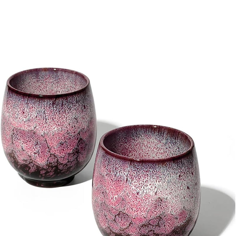 湯呑 山桜 2点セット 湯呑み 湯のみ 桜 直径7.5×高さ8.0cm 磁器 桜 断熱 ピンク 桃色 170ml おしゃれ 食器 和風 優雅 お茶 高級 さび お祝い プレゼント おすすめ