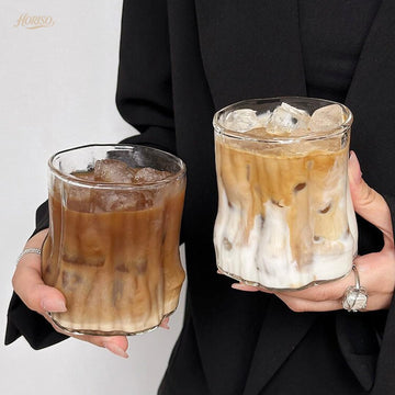 グラス ガラス おしゃれ コップ 透明コカップ ティー 酒グラス コーヒー ミルク 耐熱 耐冷 お祝い プレゼント 食洗機対応 贈り物