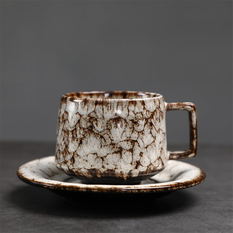 コーヒーカップ 陶器 ソーサー セット セラミック カップアンドソーサー  180ml