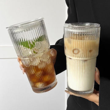 グラス おしゃれ 透明コップ ガラス コカップ 酒グラス コーヒー ティー ミルク オシャレ 耐熱 耐冷 食洗機対応 お祝い プレゼント 贈り物