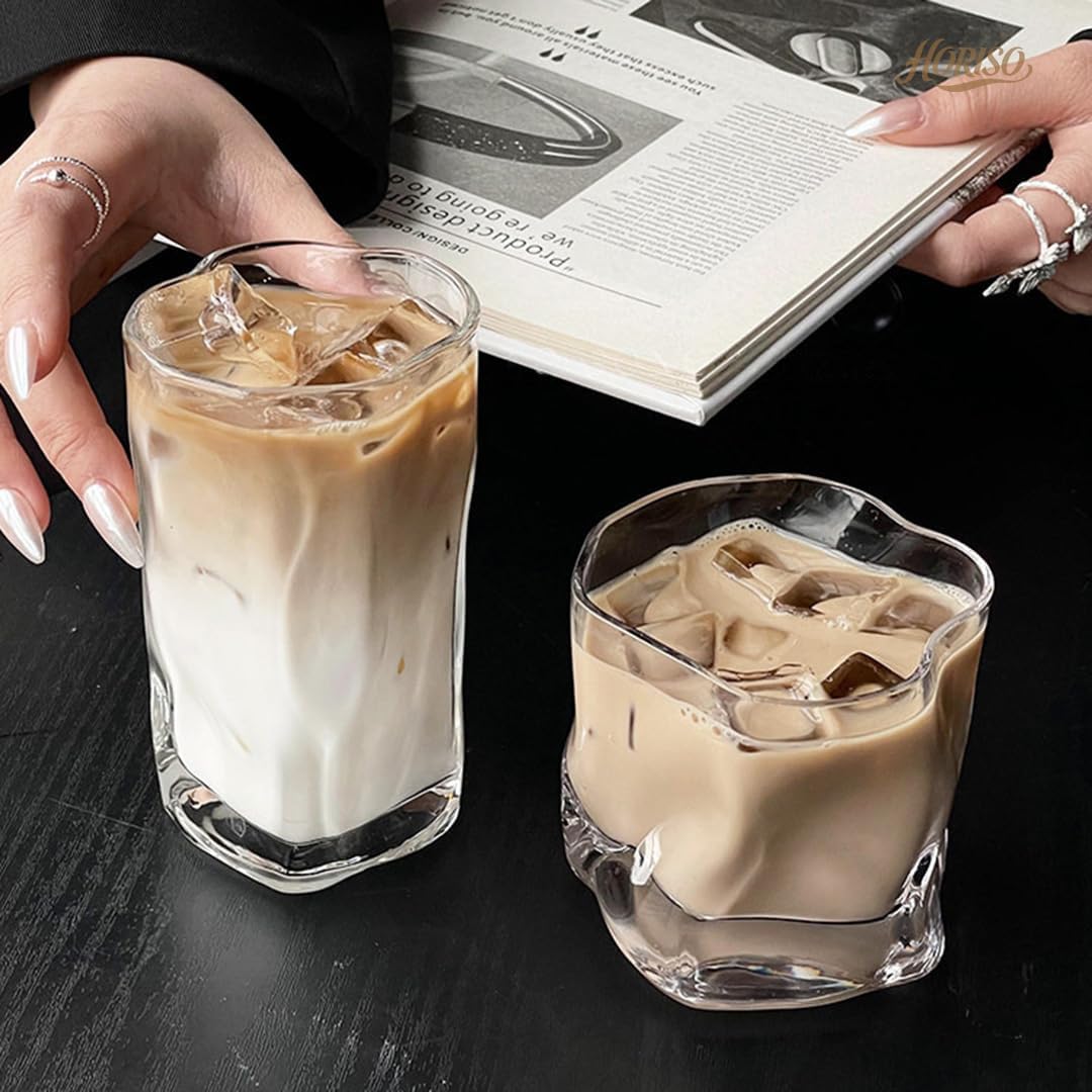 グラス おしゃれ コップ  ガラス ティー シンプル プレゼント 耐熱 耐冷 コーヒーコ透明コカップ 酒グラス 食洗機対応 贈り物 お祝い