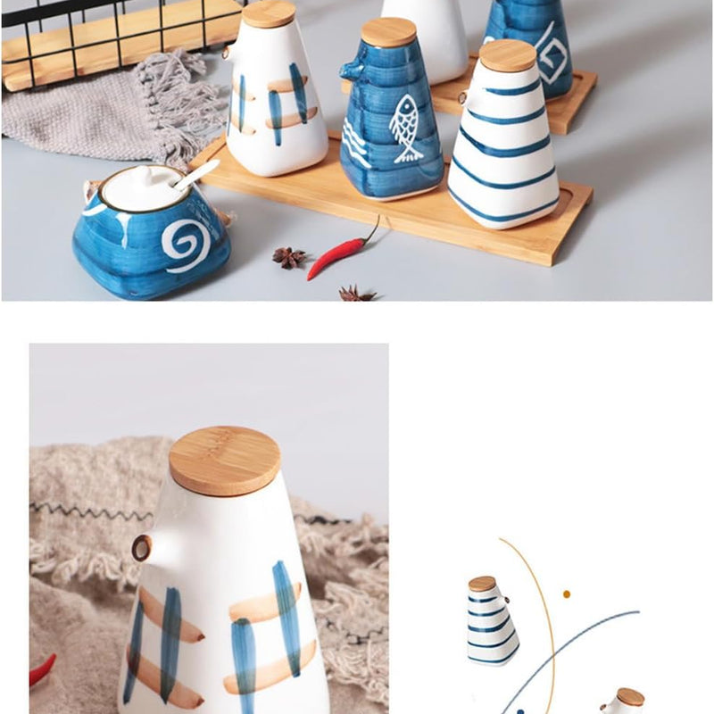 MIYUNO 醤油差し 陶器 醤油 ソース 調味料入れ しょうゆ差し おしゃれ 陶器製 和風 ドレッシング ボトル 調味料ポット 和食器 料理 酢 油入れ オイル容器 料理用 サラダ 高温耐性 漏れ防止 220ml 食卓用 刺身 ラーメン プレゼント カラー4