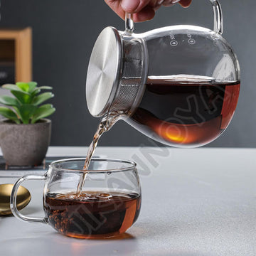 コーヒードリッパー ハンドドリップセット コーヒーサーバー 割れない コーヒー サーバー 高ホウ素シリカガラス材料 耐熱ガラス 直火対応 耐寒性 透明 電子レンジ·食洗機対応 目盛り付き コーヒー用品 使いやすい 洗いやすい 多用途 家用 喫茶店 1~2杯用 300ml