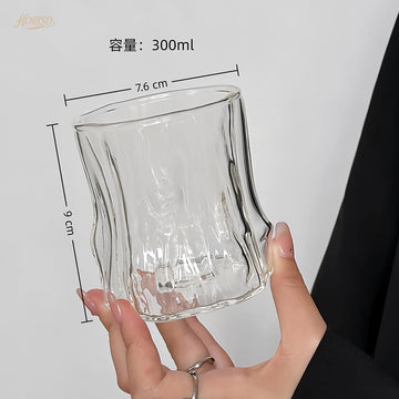 グラス ガラス おしゃれ コップ 透明コカップ ティー 酒グラス コーヒー ミルク 耐熱 耐冷 お祝い プレゼント 食洗機対応 贈り物