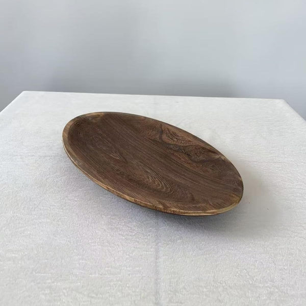 MIYUNO トレー 木製 茶席 お盆 おぼん 丸型 楕円 トレイ 小物入れ 茶道具 茶托 盛器 お皿 小皿 豆皿 カフェ ティー 急須置き 急須受台 便利 家庭用 業務用 プレゼント おしゃれ TASHTYU