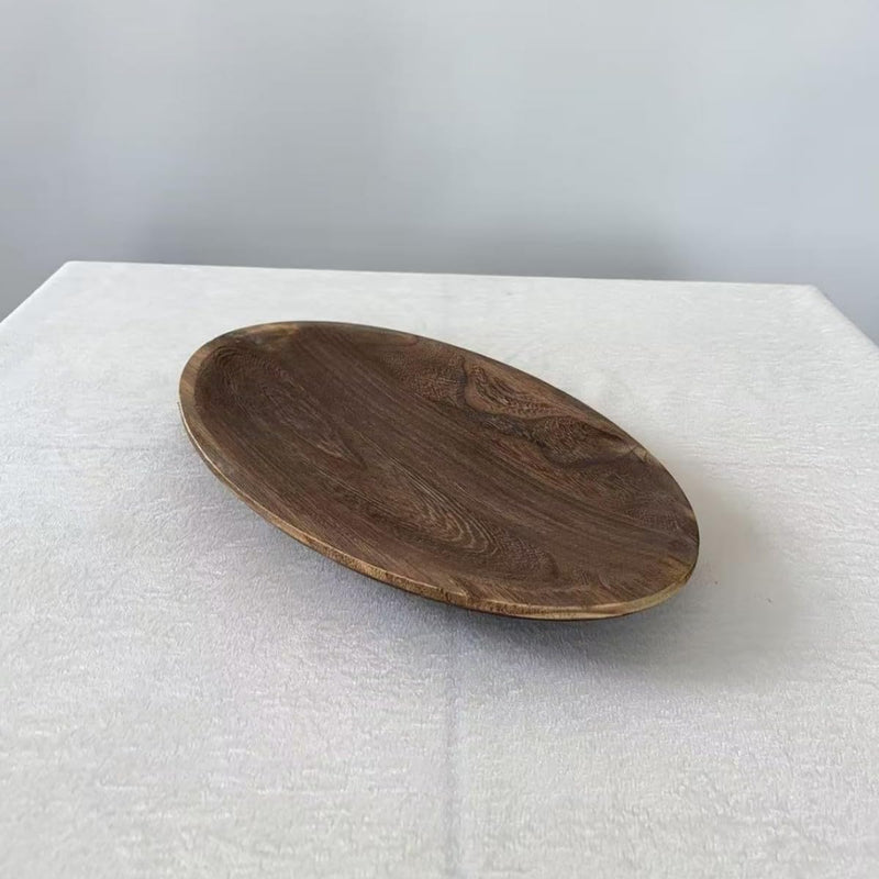 MIYUNO トレー 木製 茶席 お盆 おぼん 丸型 楕円 トレイ 小物入れ 茶道具 茶托 盛器 お皿 小皿 豆皿 カフェ ティー 急須置き 急須受台 便利 家庭用 業務用 プレゼント おしゃれ TASHTYU