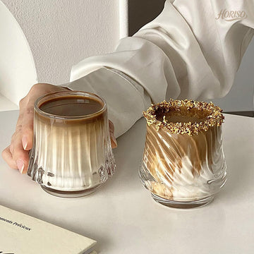 グラス カップ おしゃれ ガラス オシャレ コーヒーコ透明コップ ティー オシャレ 酒グラス 耐熱 耐冷 食洗機対応 プレゼント 贈り物 お祝い