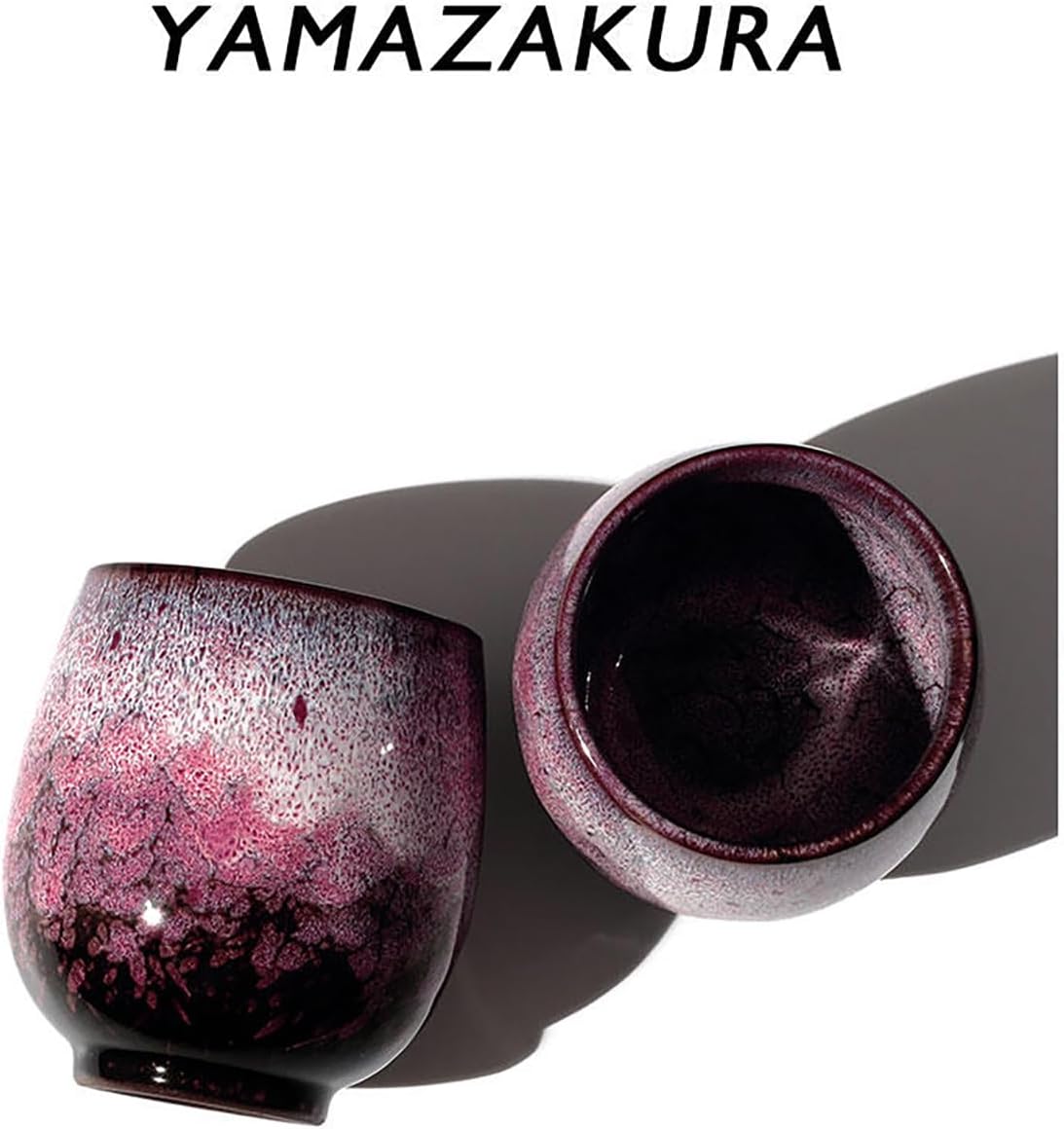 湯呑 山桜 2点セット 湯呑み 湯のみ 桜 直径7.5×高さ8.0cm 磁器 桜 断熱 ピンク 桃色 170ml おしゃれ 食器 和風 優雅 お茶 高級 さび お祝い プレゼント おすすめ