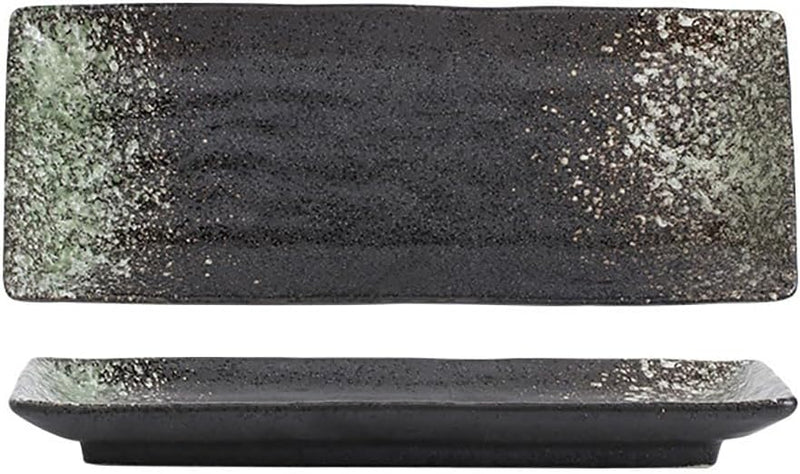 長角皿 陶器 お皿セット すし 焼き物皿 魚 皿 刺身皿 焼き魚皿 寿司皿 長皿 魚料理 和食 揚げ物 お茶 ソース入 薬味壺 長方形 プレート 食器 レストラン 居酒屋 和風 磁器 おしゃれ QIUWENP