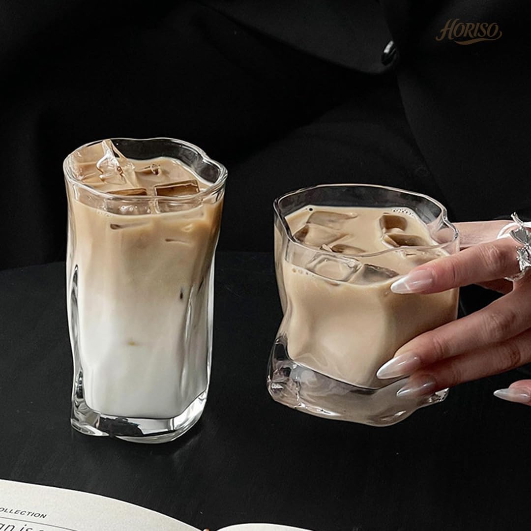 グラス おしゃれ コップ  ガラス ティー シンプル プレゼント 耐熱 耐冷 コーヒーコ透明コカップ 酒グラス 食洗機対応 贈り物 お祝い