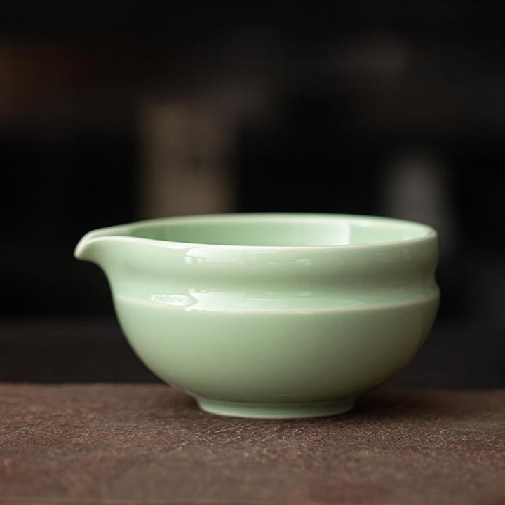 抹茶茶碗(グリーン)