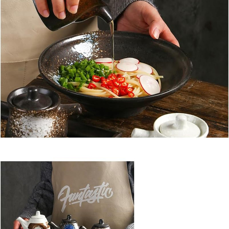 MIYUNO 陶器 醤油 醤油差し 陶器製 和風 ソース 調味料入れ しょうゆ差し おしゃれ ドレッシング ボトル 調味料ポット 和食器 料理 酢 油入れ オイル容器 料理用 サラダ 高温耐性 漏れ防止 200ml 食卓用 刺身 ラーメン プレゼント カラー4