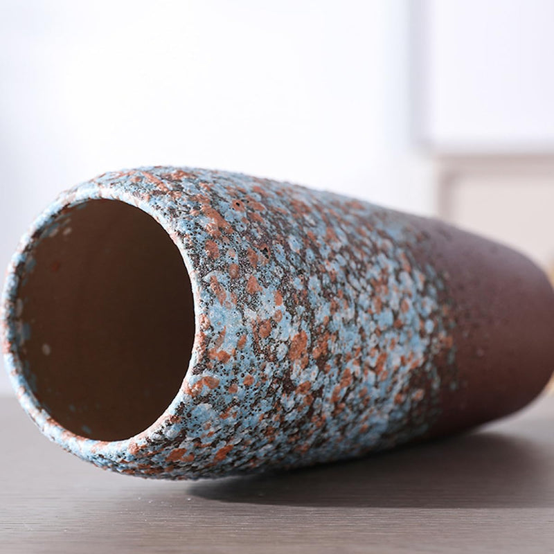 フラワーベース 花瓶 陶器 大きい flower vase 割れない 一輪挿し インテリア 花器 シンプル おしゃれ 生け花 造花 ドライフラワー 北欧 飾り インテリア飾り ins ギフト プレゼント 高さ24.5cm HP03